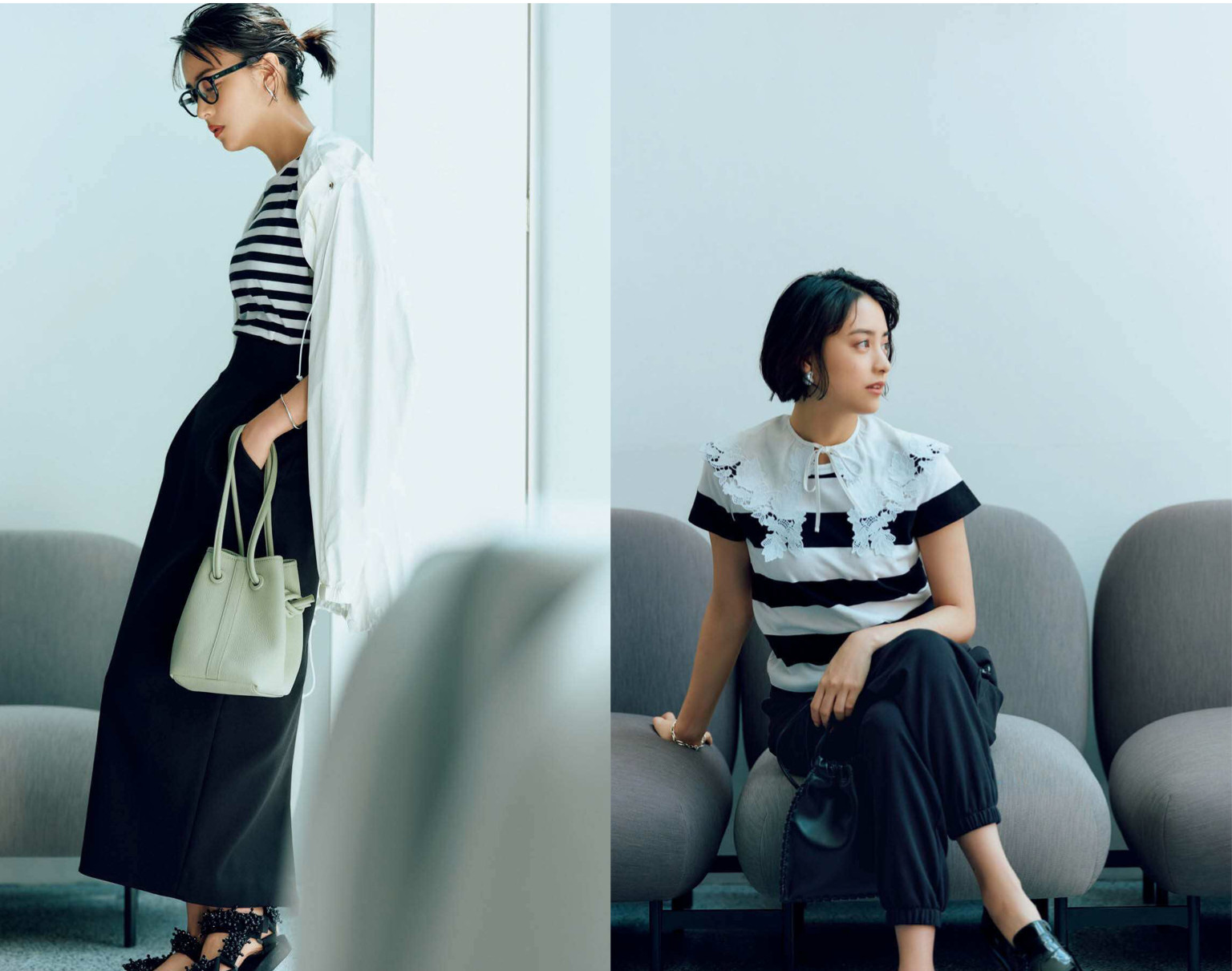 日本性感OL系列「芳根京子」时尚写真集