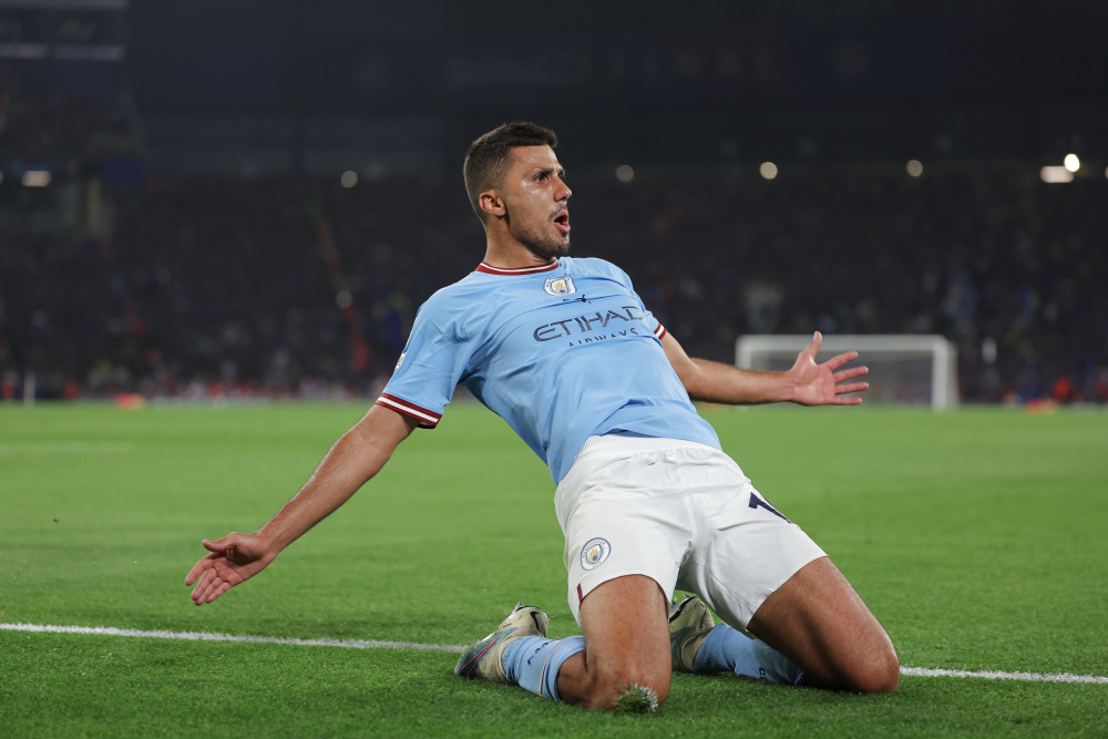 瓜迪奥拉解释欧冠不启用罗德里,欧冠罗德里戈曼城被换下