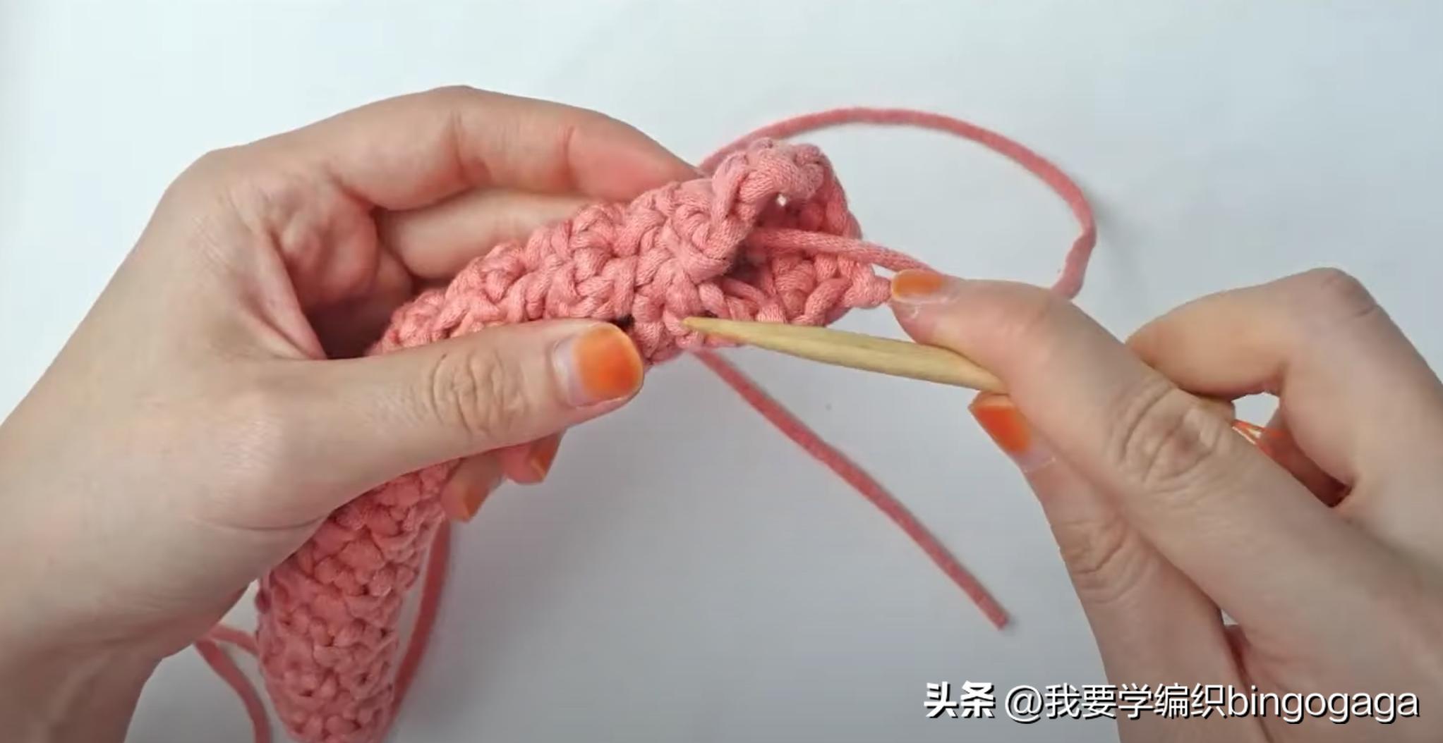 祖母方格小包包拼接编织教程,方形镂空小花包编织教程