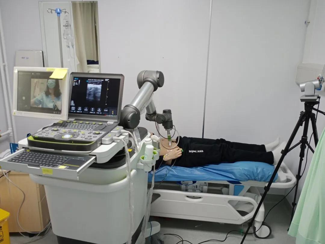医患不接触就能做超声？冬奥医疗保障来了5G机器人