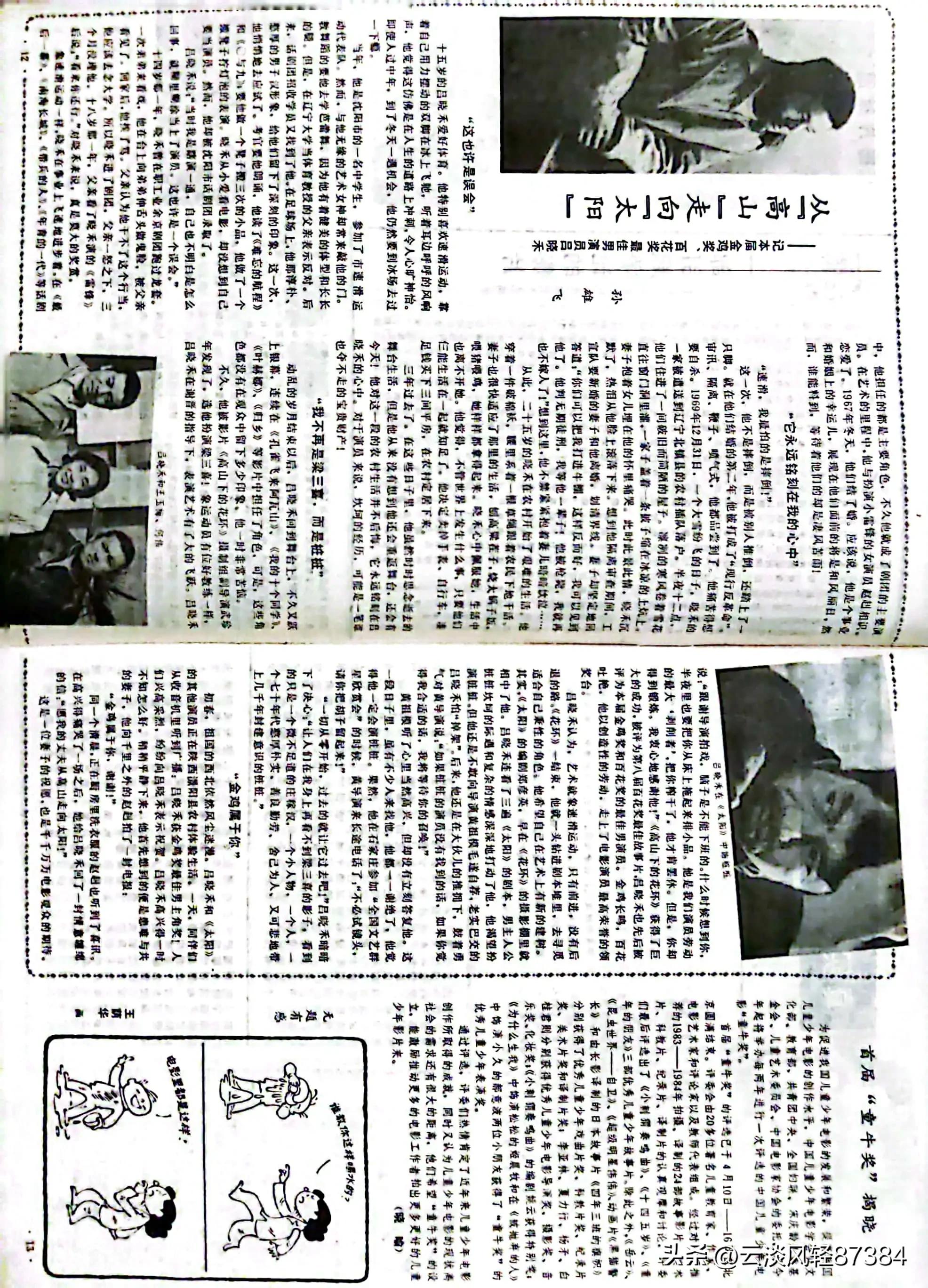 大众电影百花奖,大众电影