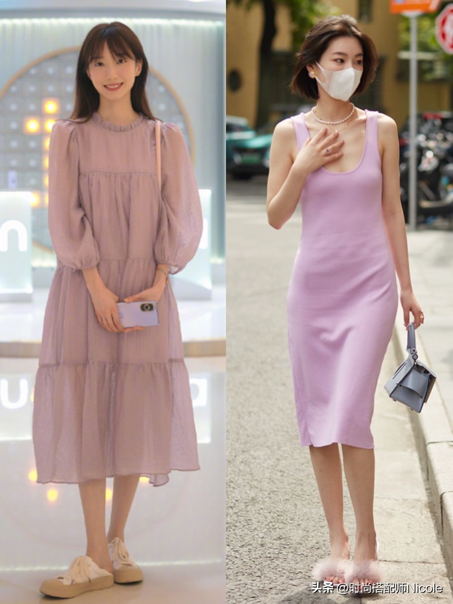 粉色系穿搭秋冬高级感,初秋粉色系穿搭温柔减龄明媚活泼