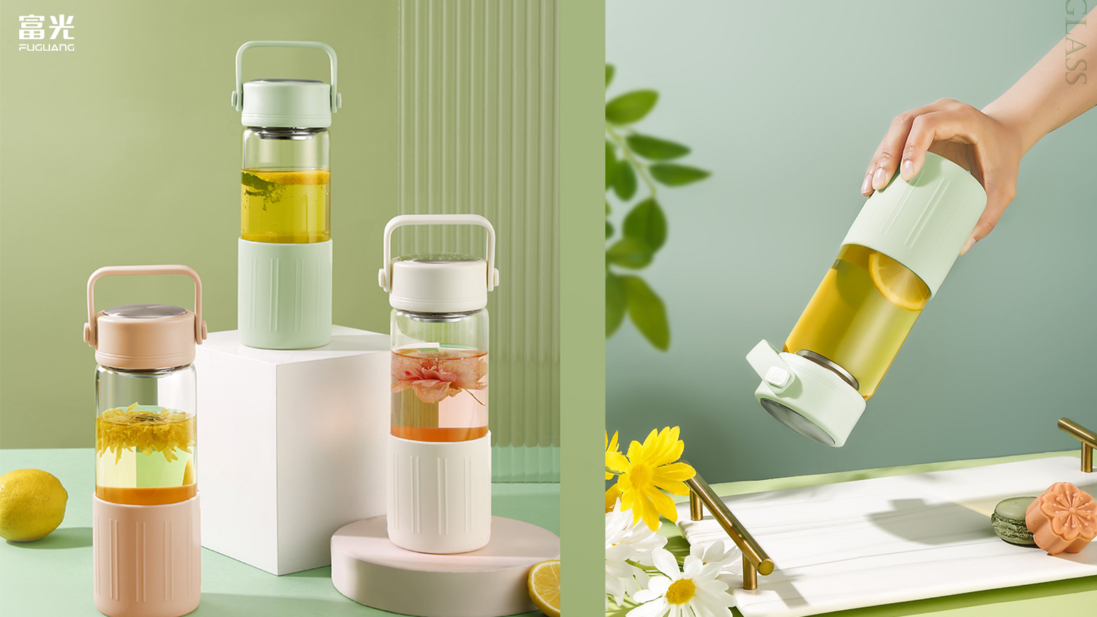 别让繁杂“偷”走茶文化，富光玻璃杯成轻茶饮时代健康新选择