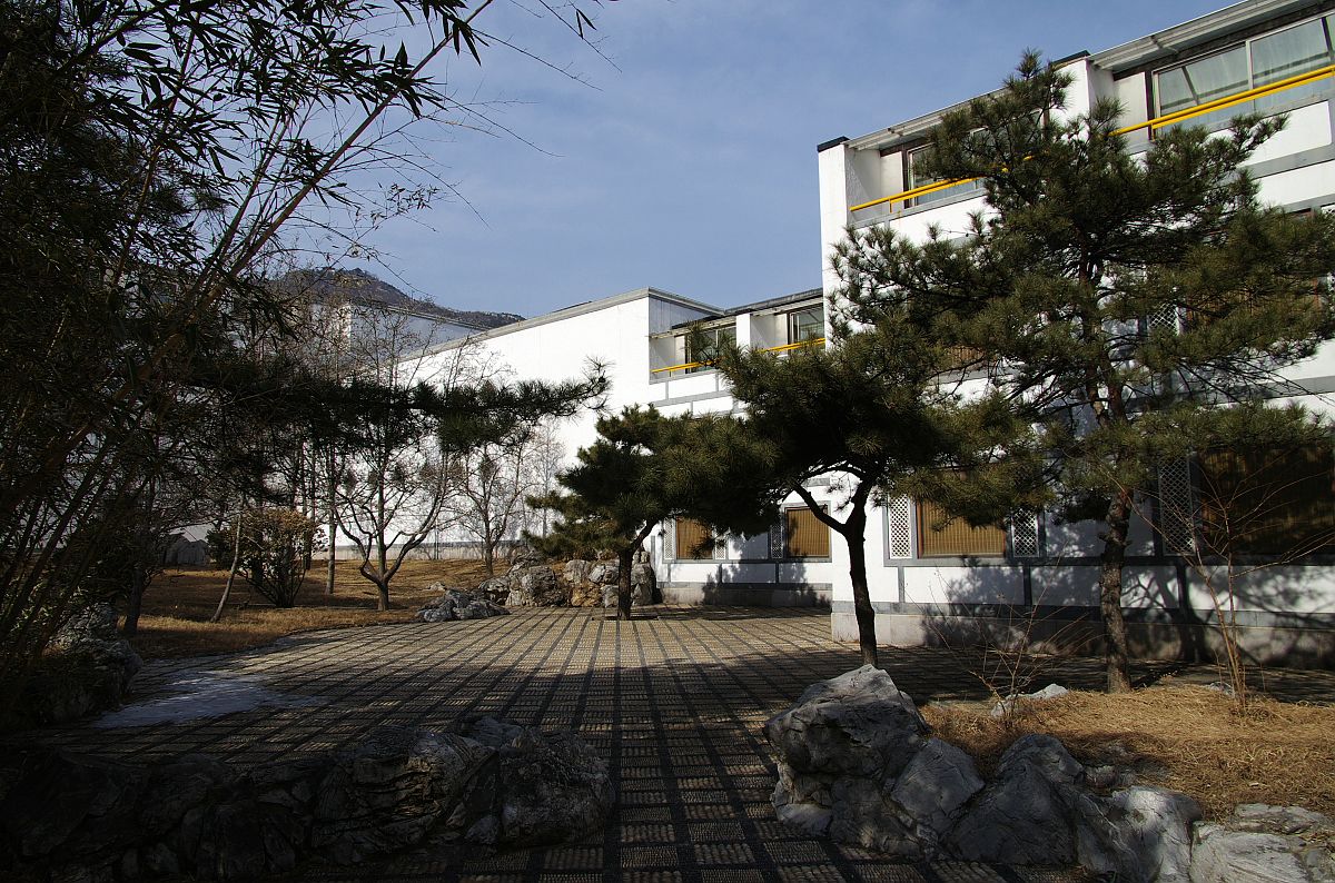 贝聿铭的香山饭店效果图,贝聿铭建筑作品香山饭店