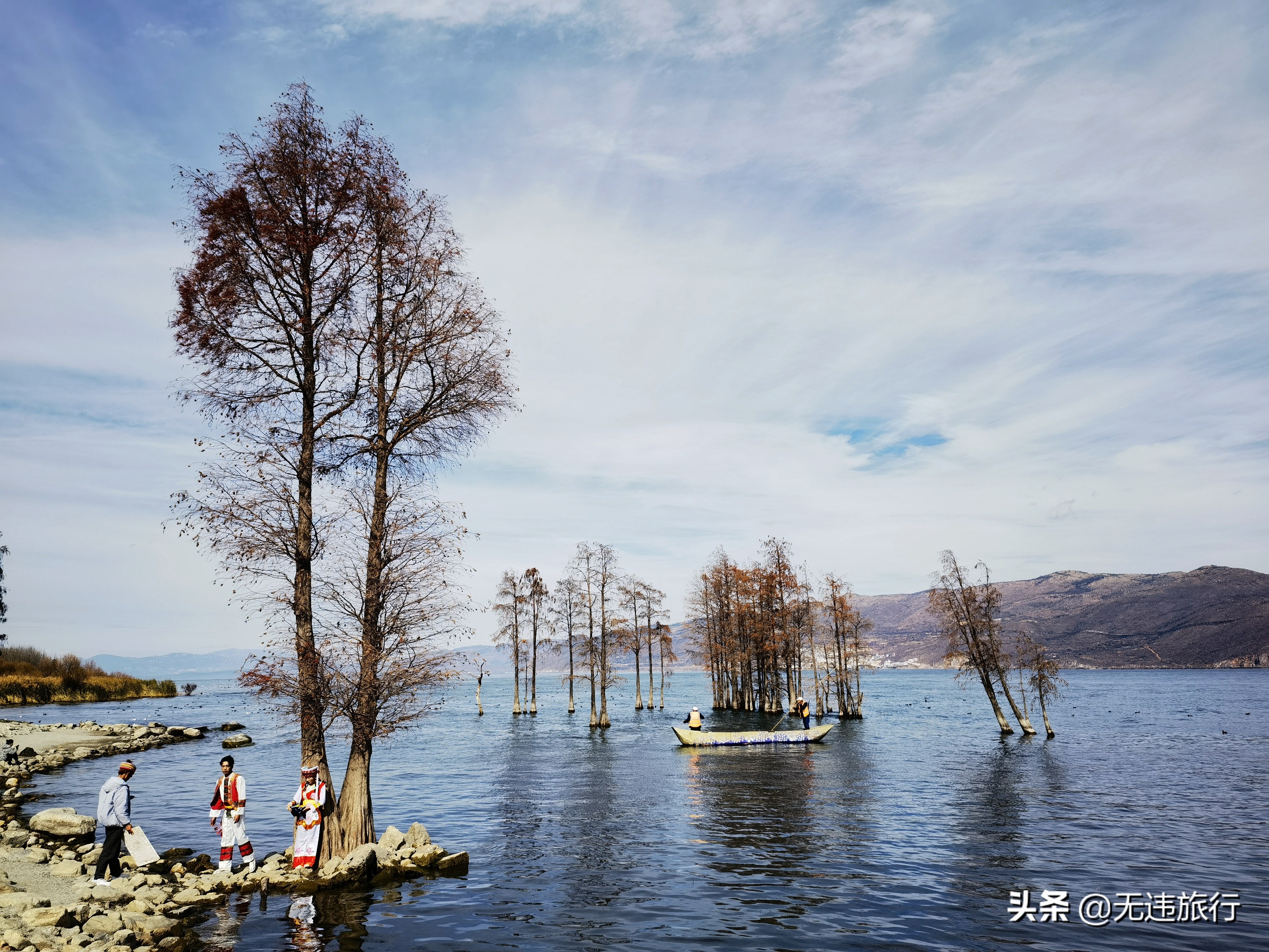 大理洱海龙龛码头看日出,大理洱海龙龛古渡风景