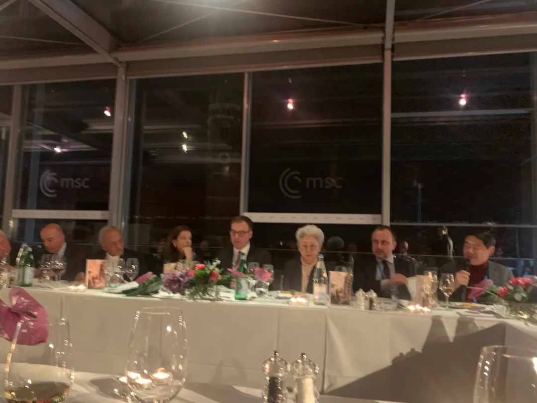 中国参加慕安会,慕安会美国演讲