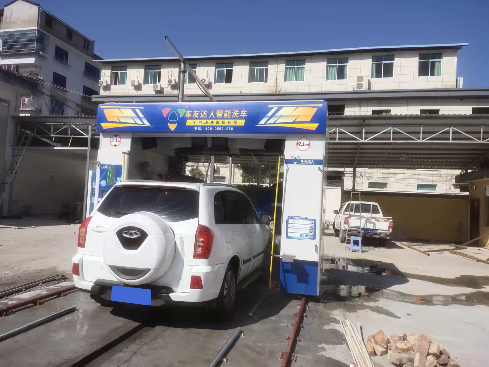 车友达人洗车机多少钱一台,车友达人无人自助洗车机