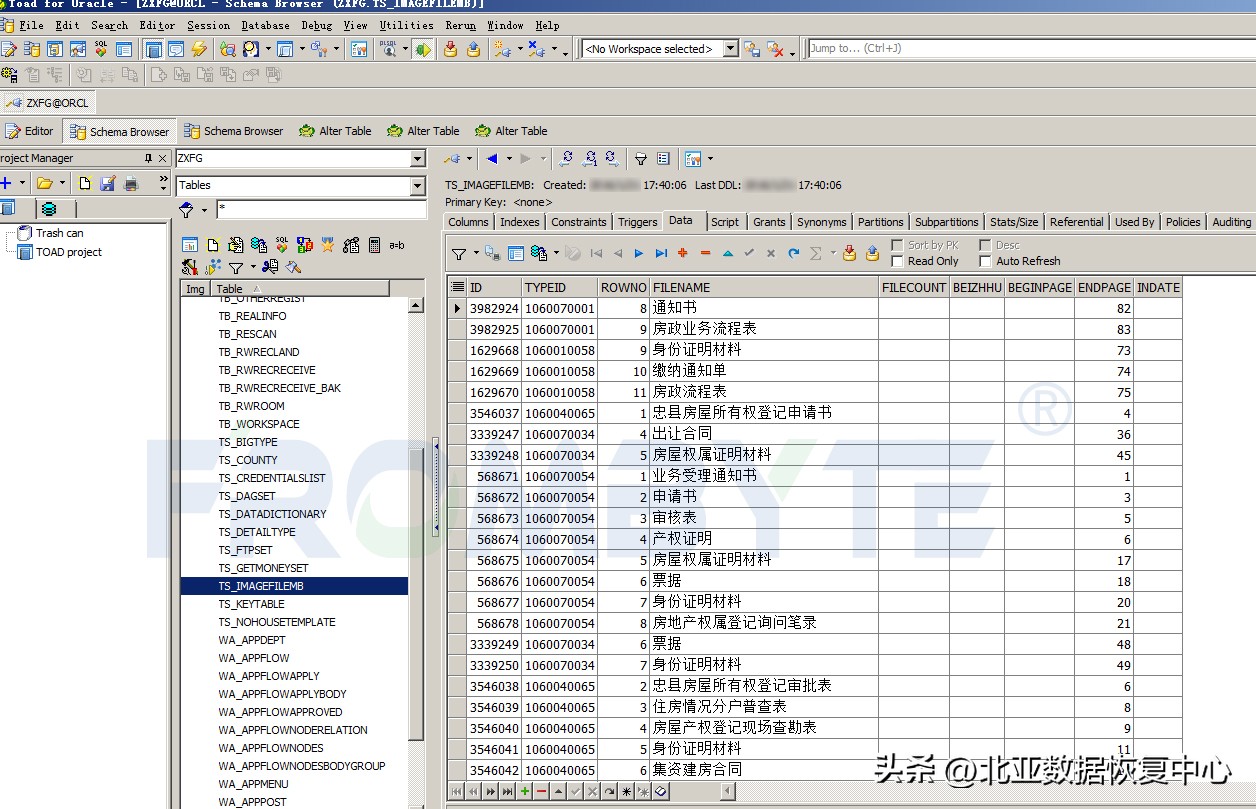oracledelete数据恢复,数据库恢复后显示无法访问