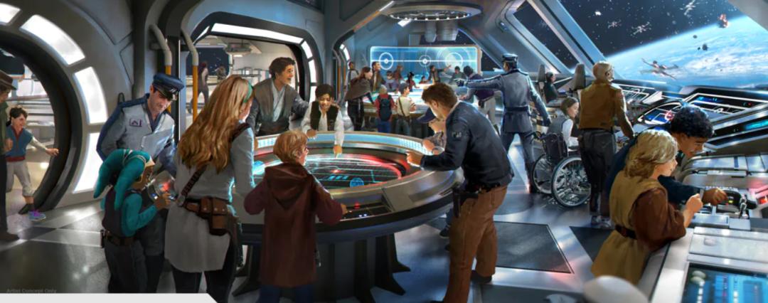 美国迪士尼星球大战酒店,全球高档酒店沉浸式体验