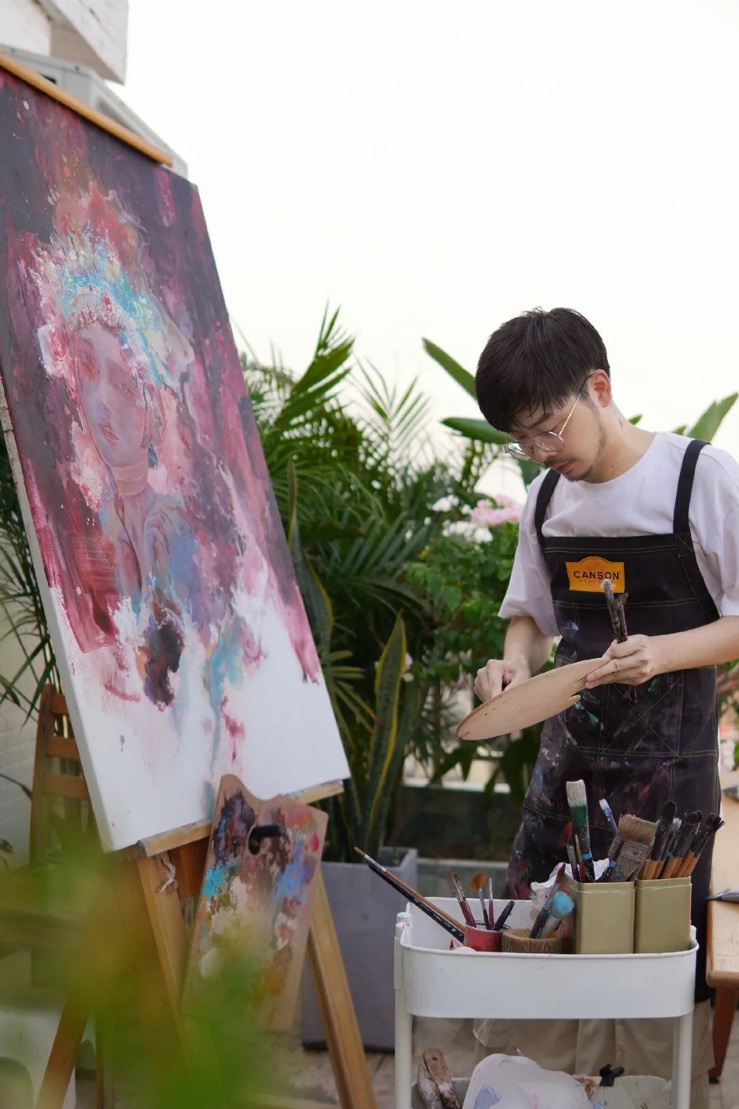 他是抖音水彩第一人，画面充满水墨意境，质感优秀！150万人盛赞