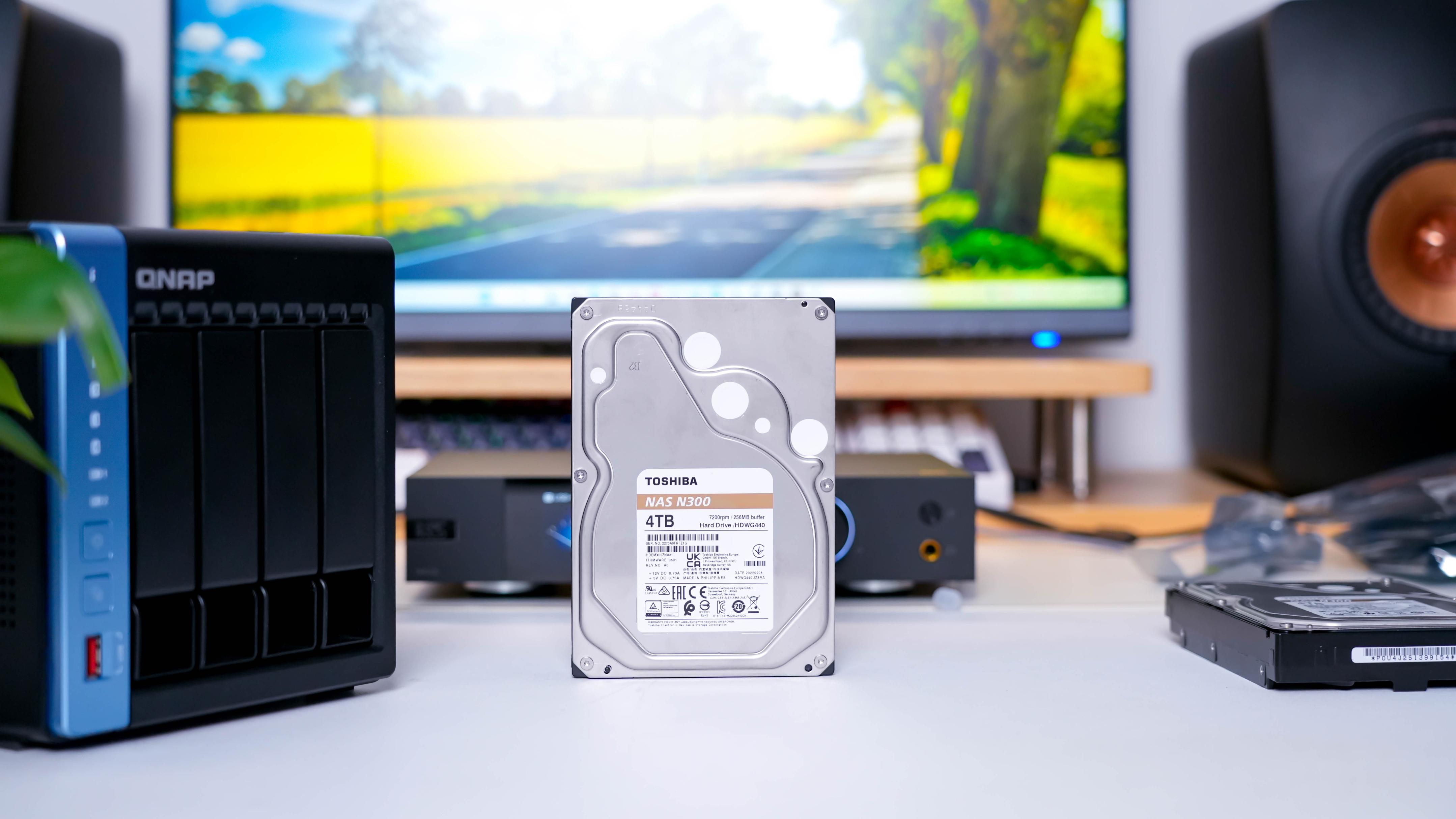 如何用NAS搭建HiFi音乐库？威联通TS-464C+东芝N300搭建教程分享