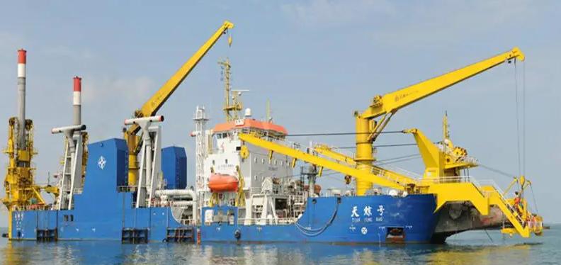 中国造岛挖泥船,中国造岛神器设备