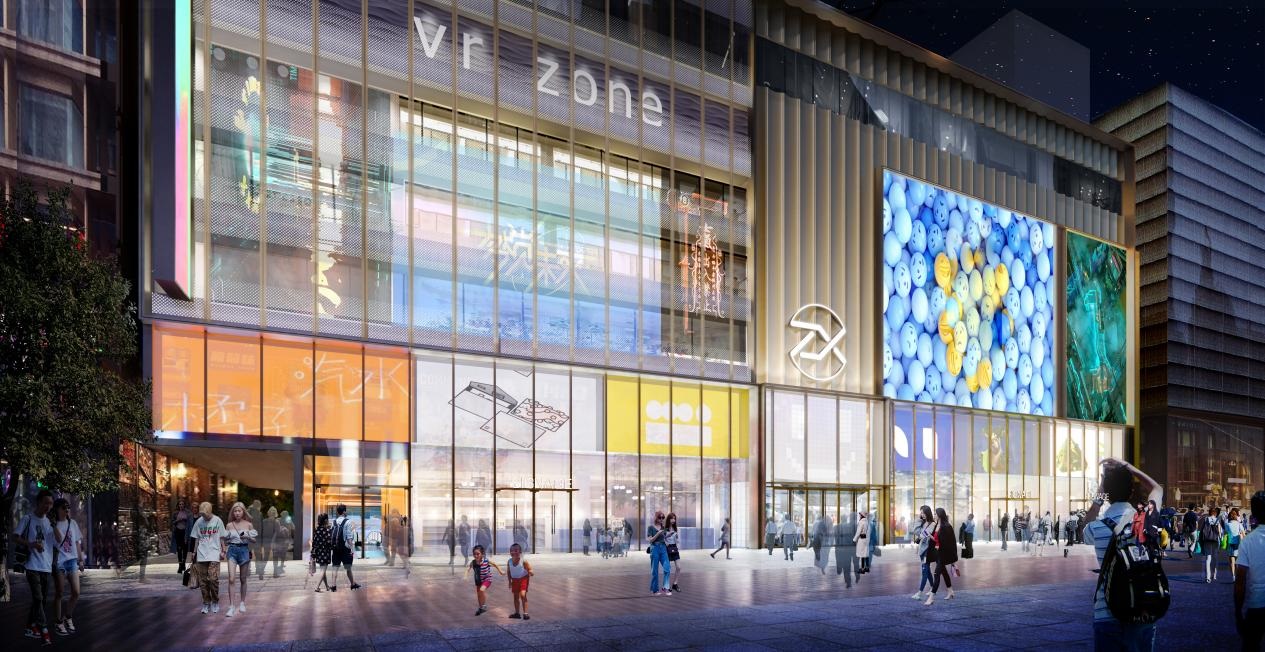 小体量商业改造设计案例|百联ZX创趣场聚焦次元文化独辟蹊径