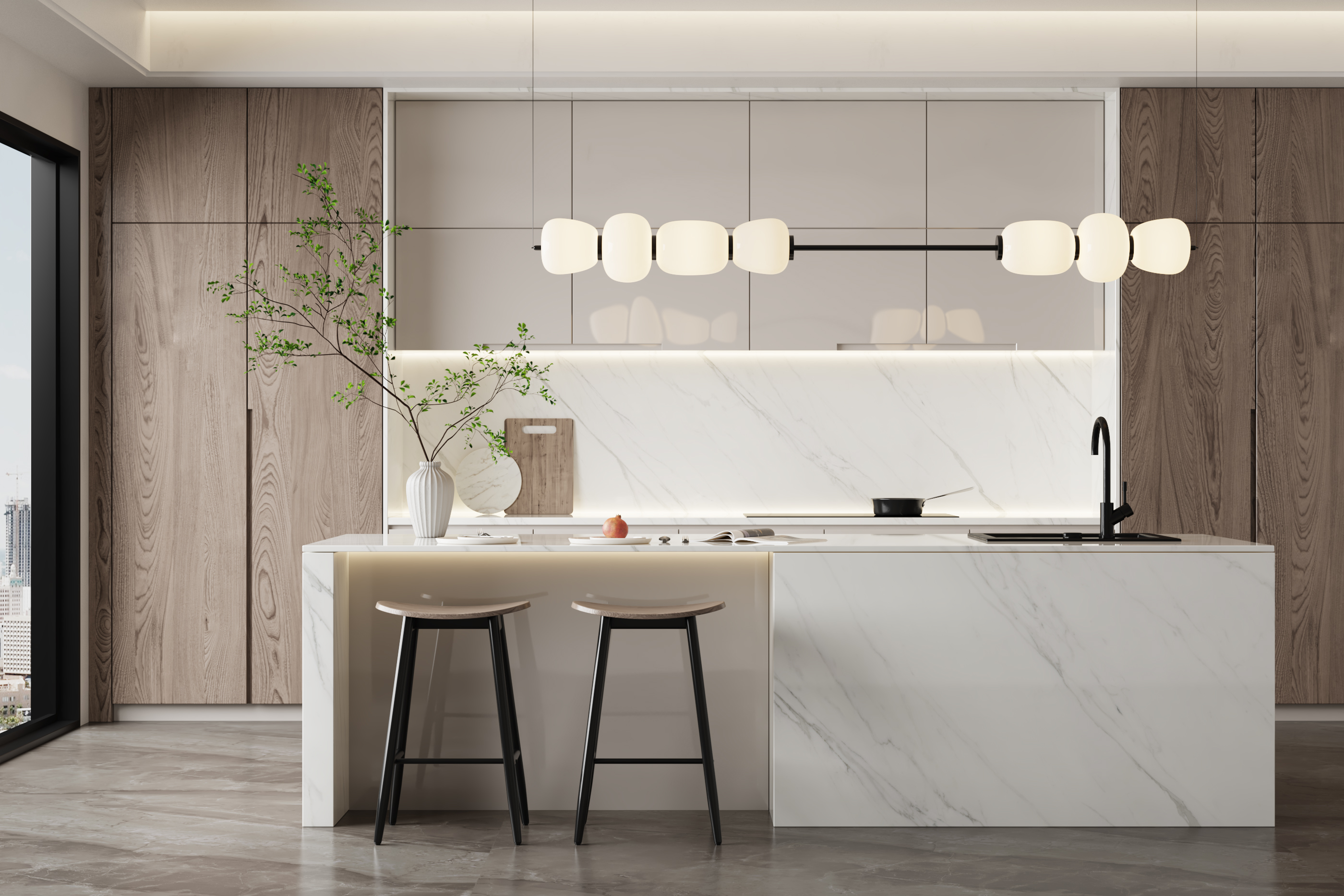 家具岩板台面是什么材质,岩板台面和岩板背景墙说明视频