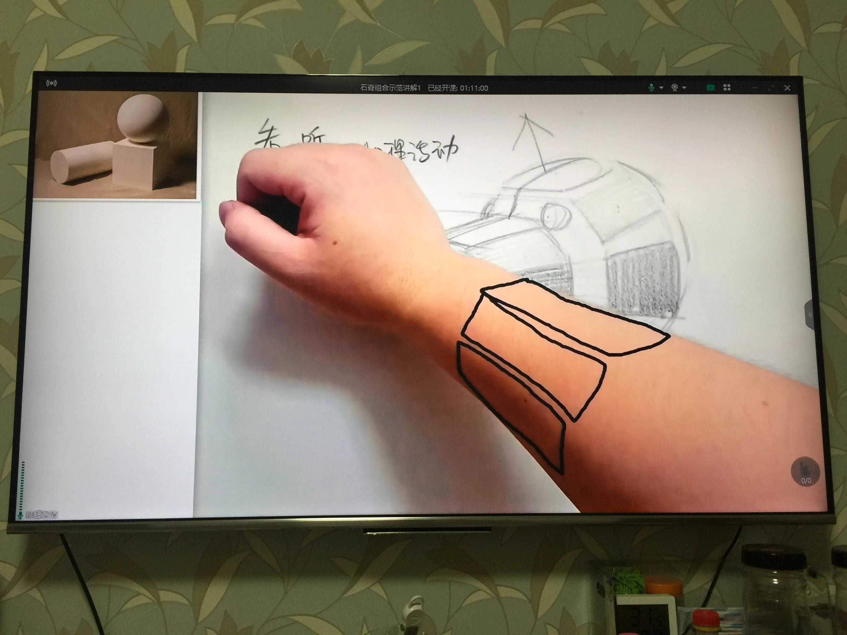 死水老师画画教程,林泉老师画画教学