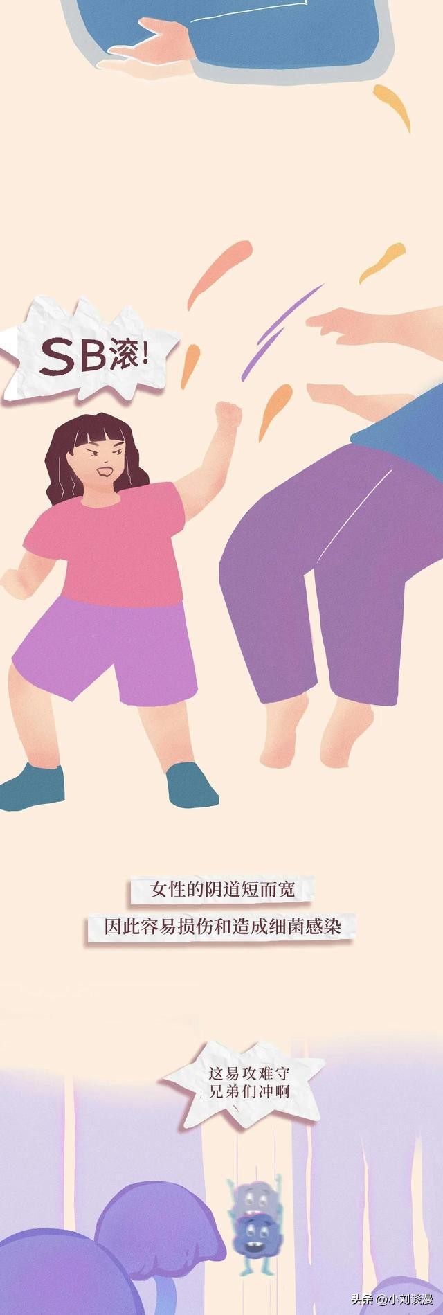 女生第一次生理期科普漫画,女性阴道生理科普知识大全100题