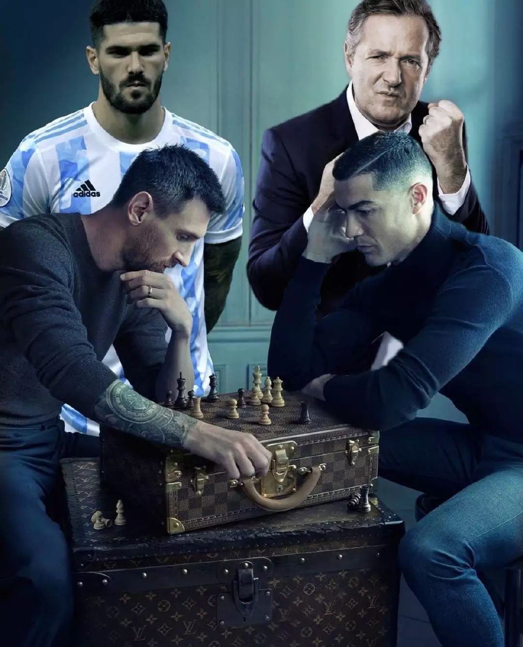 世界杯之前，LV这组大片赢麻了