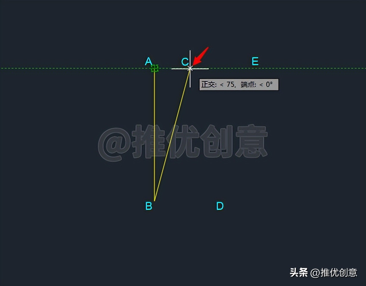 使用追踪定位、复制阵列绘制弹簧工程制图autocadcad教程CAD习题