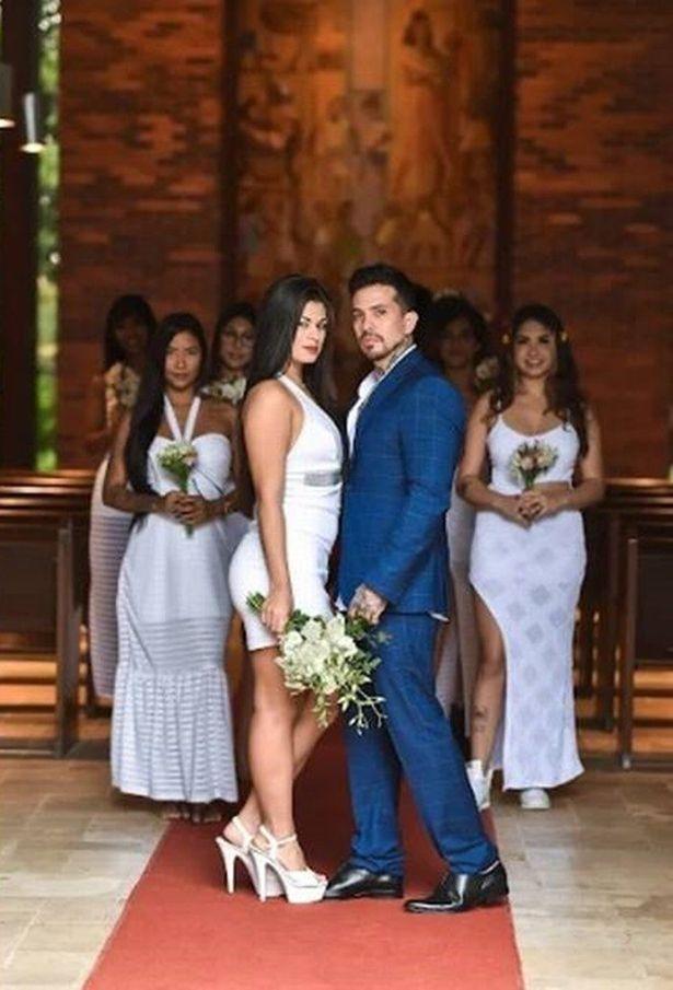 巴西男子减肥57斤二婚娶9名老婆，现当网红月入56万