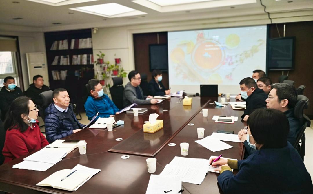 郑州市科技局、郑州技术交易市场到河南省建筑科学研究院走访调研