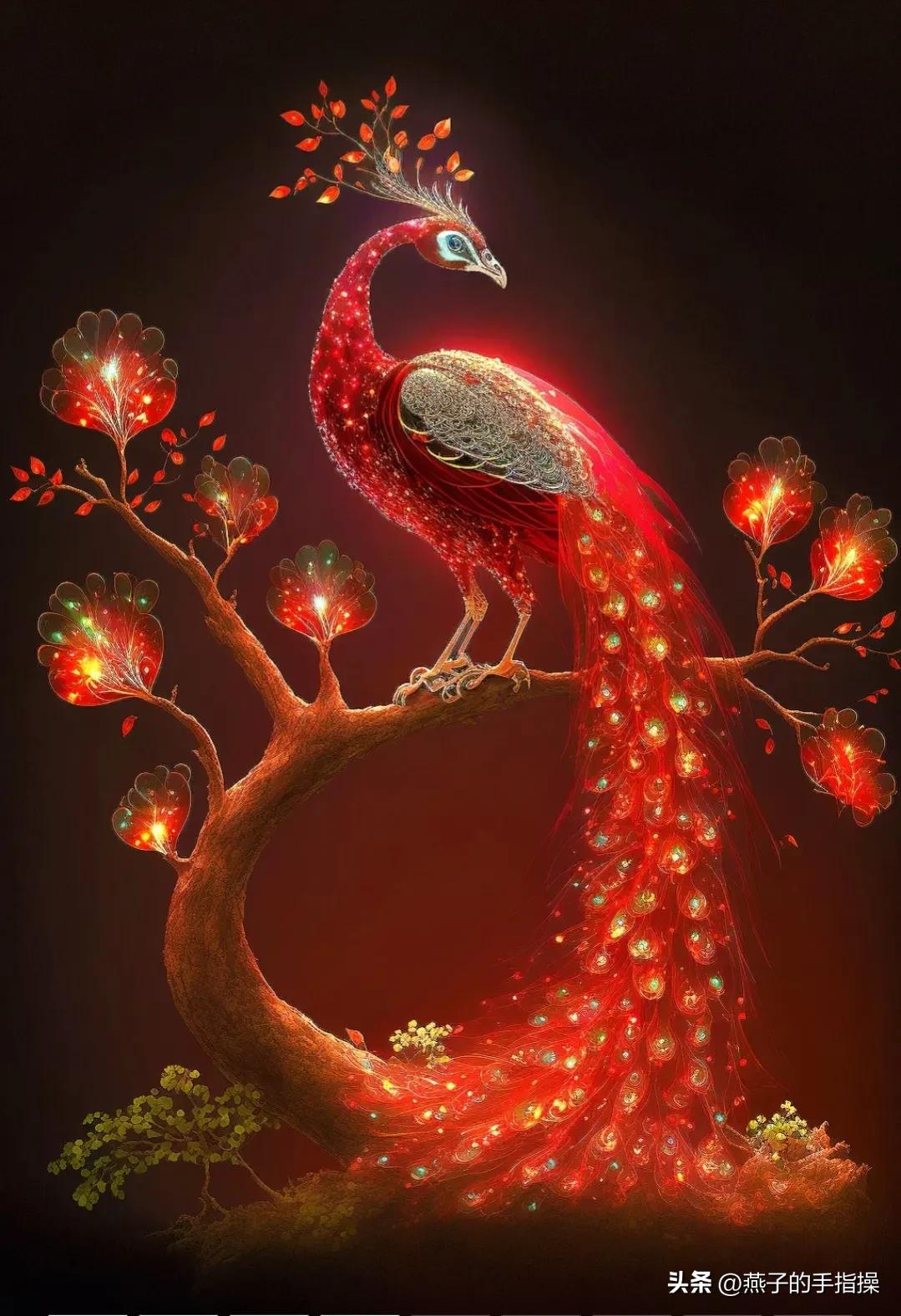 火凤凰，一声凤鸣，响彻云霄;凤凰涅槃，浴火重生