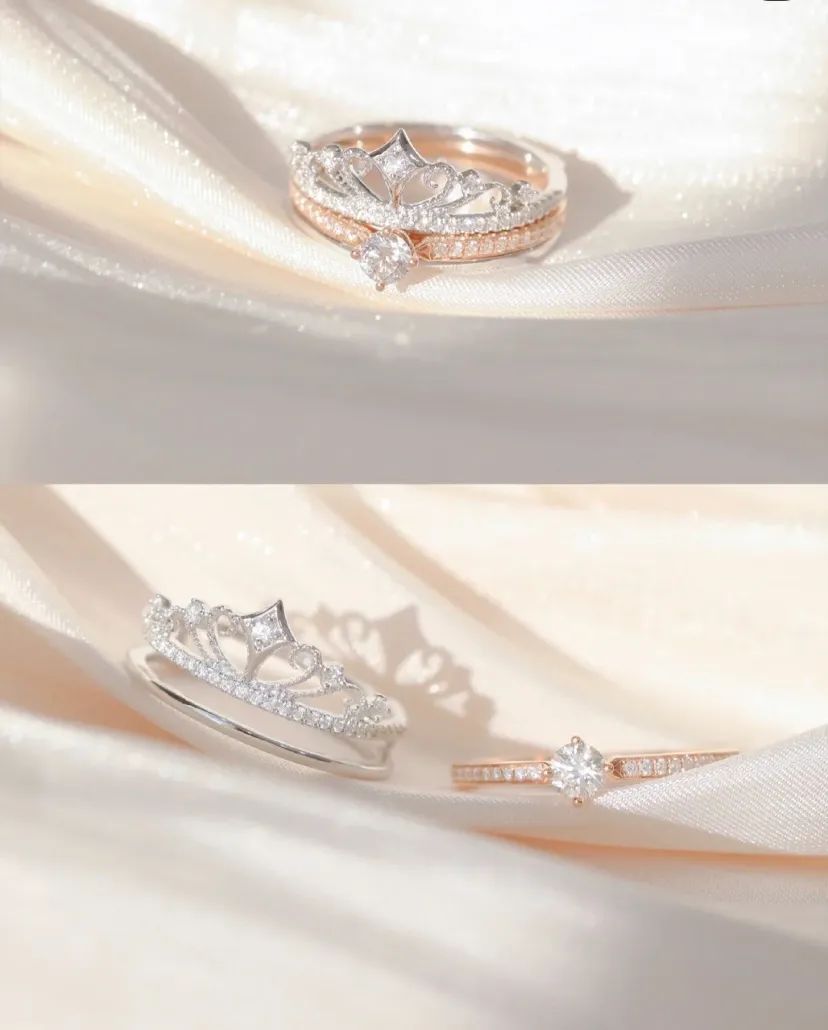 最有仪式感的钻戒,情人节仪式感小女孩