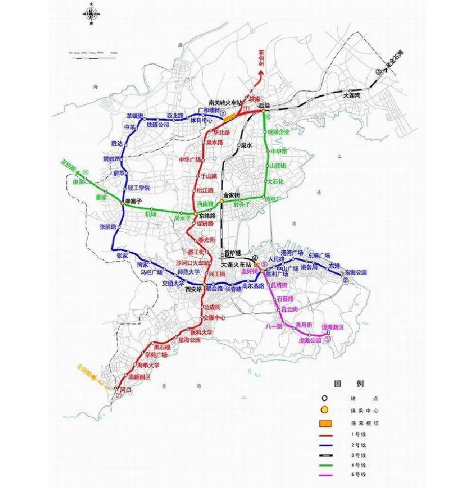 大连地铁5号线最新进展消息,大连地铁1号线2号线5号线12号线