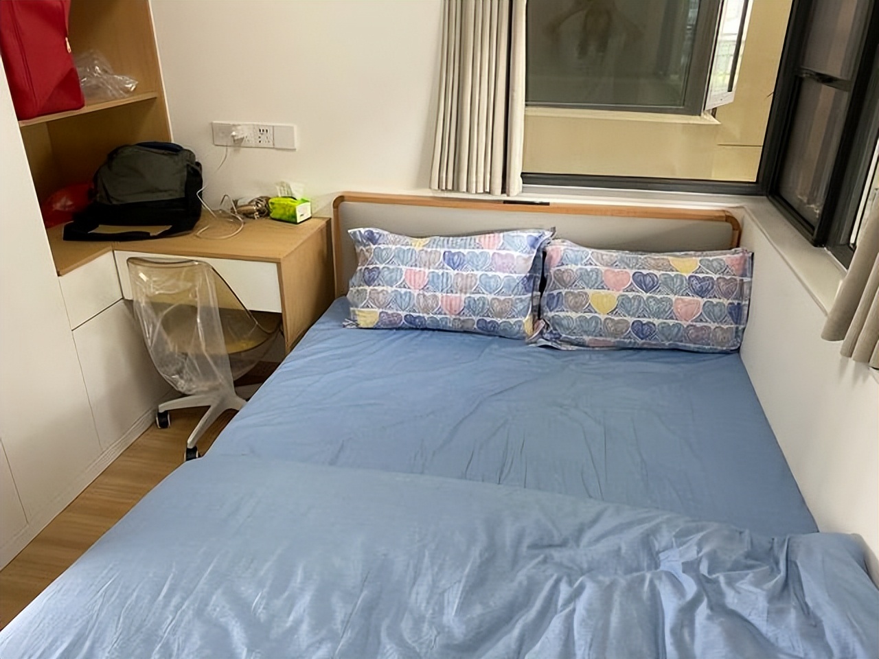 套内56平小户型装修原木风,70平米小户型原木设计