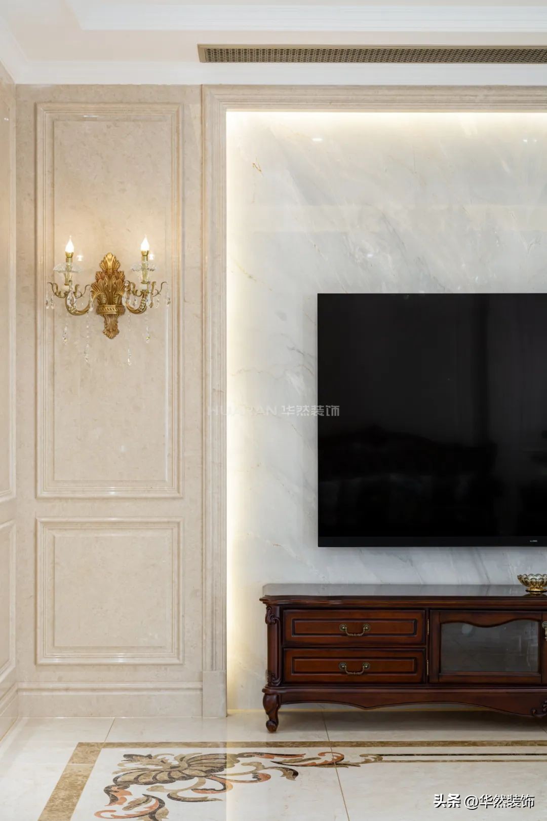 客厅一点也不高级,简单大气上档次的客厅电视背景墙