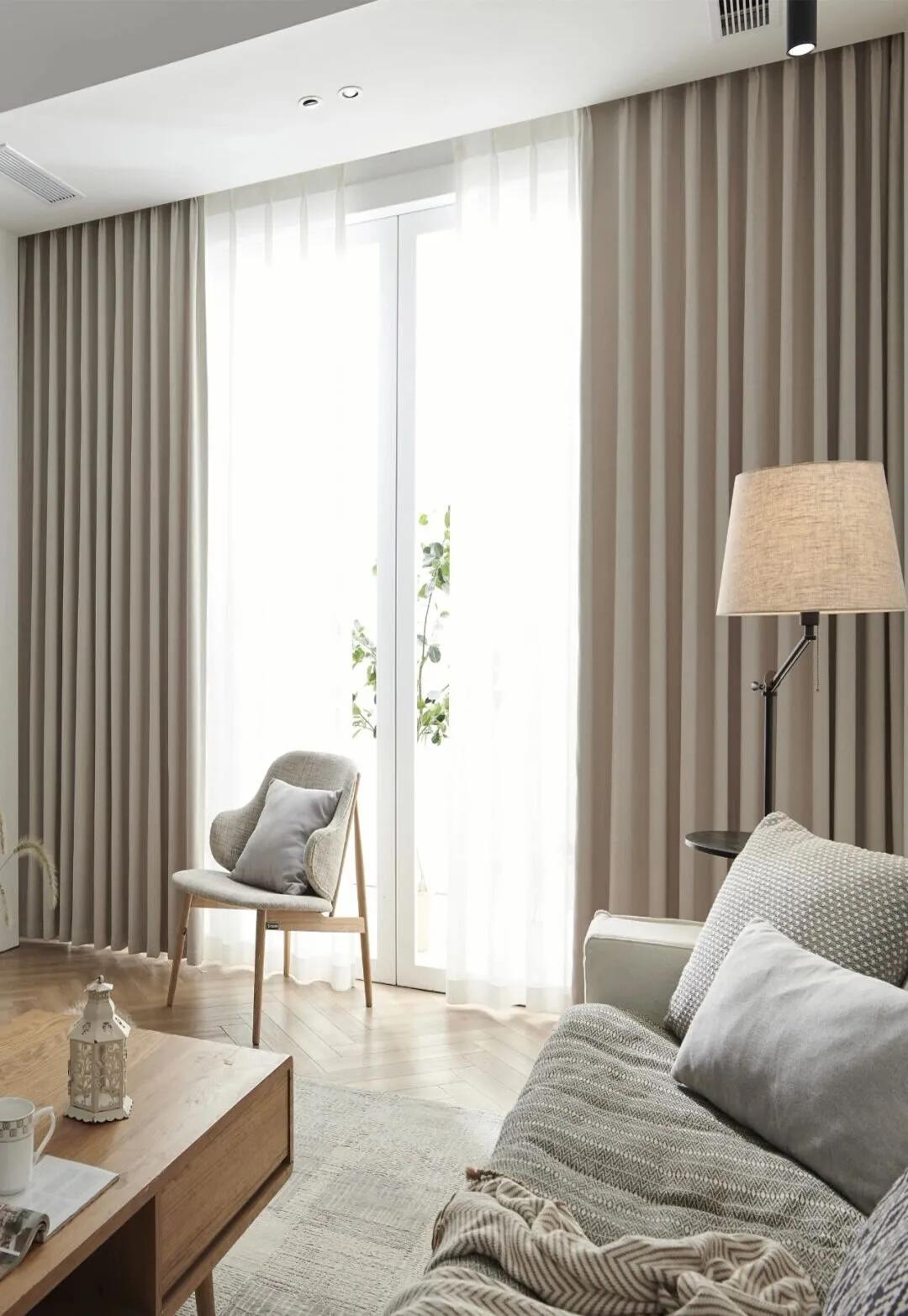 30种窗帘穿搭图片大全,30平方窗帘装修风格