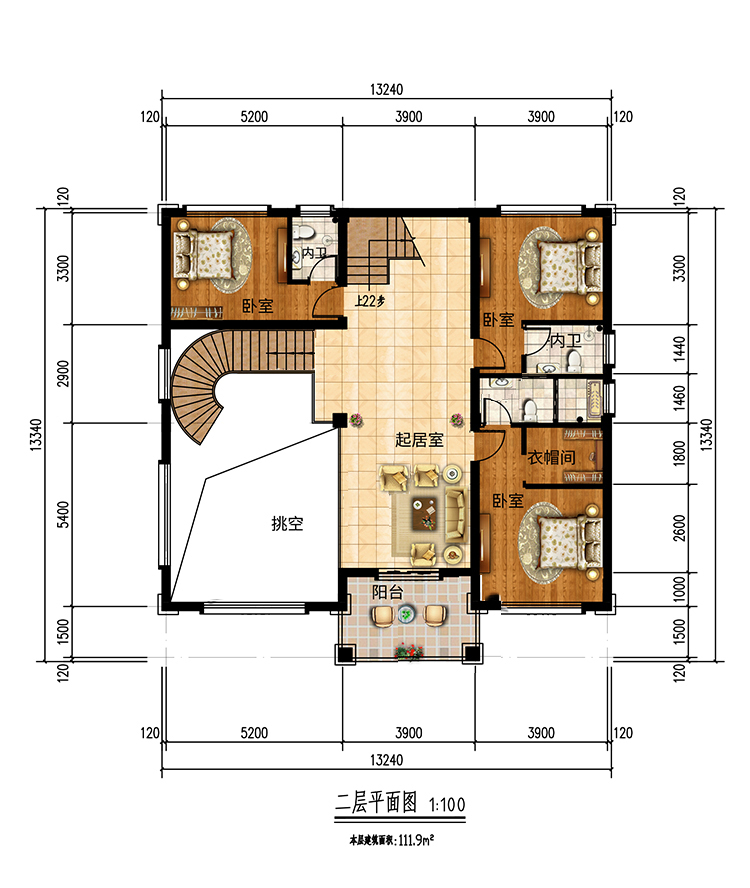欧式别墅三层半设计及图纸大全,100平米三层别墅欧式全套设计图纸