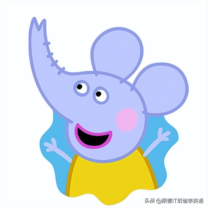 零基础学英语看小猪佩奇,跟着奶爸学英语