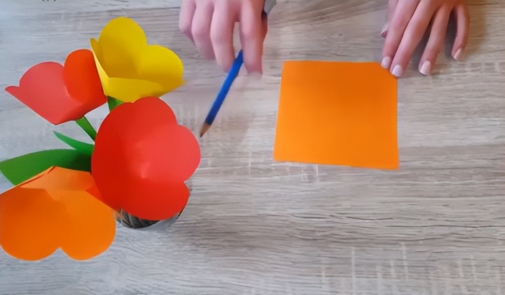 手工制作花朵立体花朵,大班手工花朵手工图片
