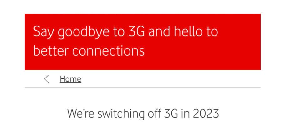 再见3G：多运营商关闭UMTS和CDMA2000网络