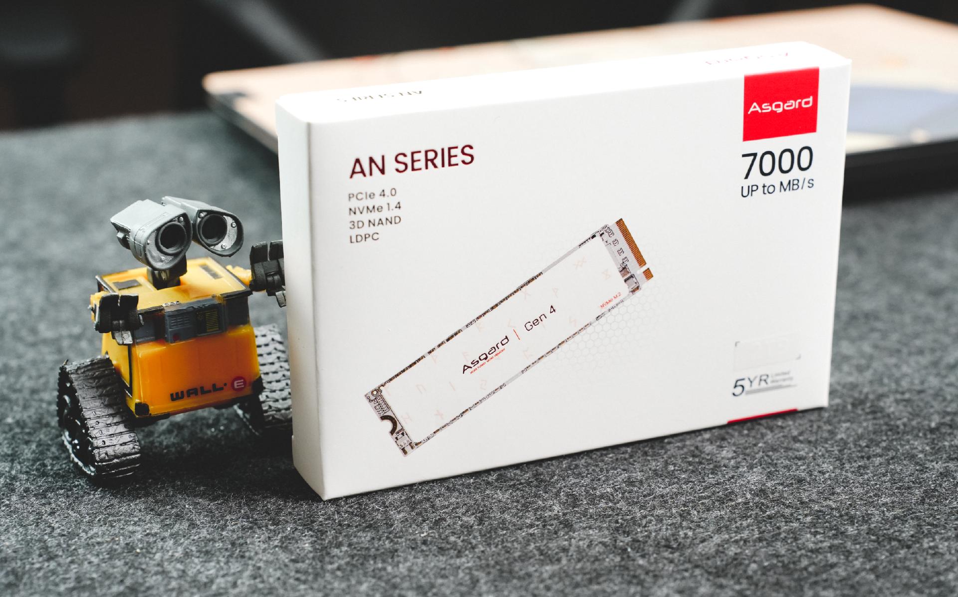 国产固态之光只有P7000Z?看看阿斯加特AN4+,一样性价比炸裂