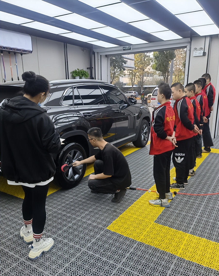 聊城市残疾人洗车,聊城残疾人洗车