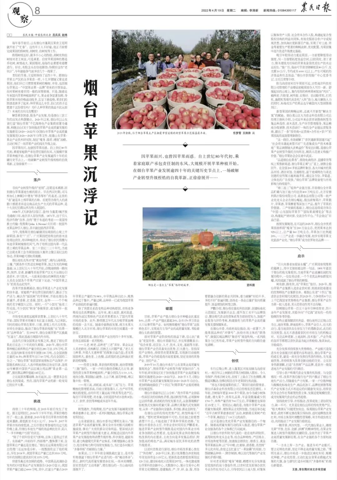 烟台苹果历史,烟台苹果走势