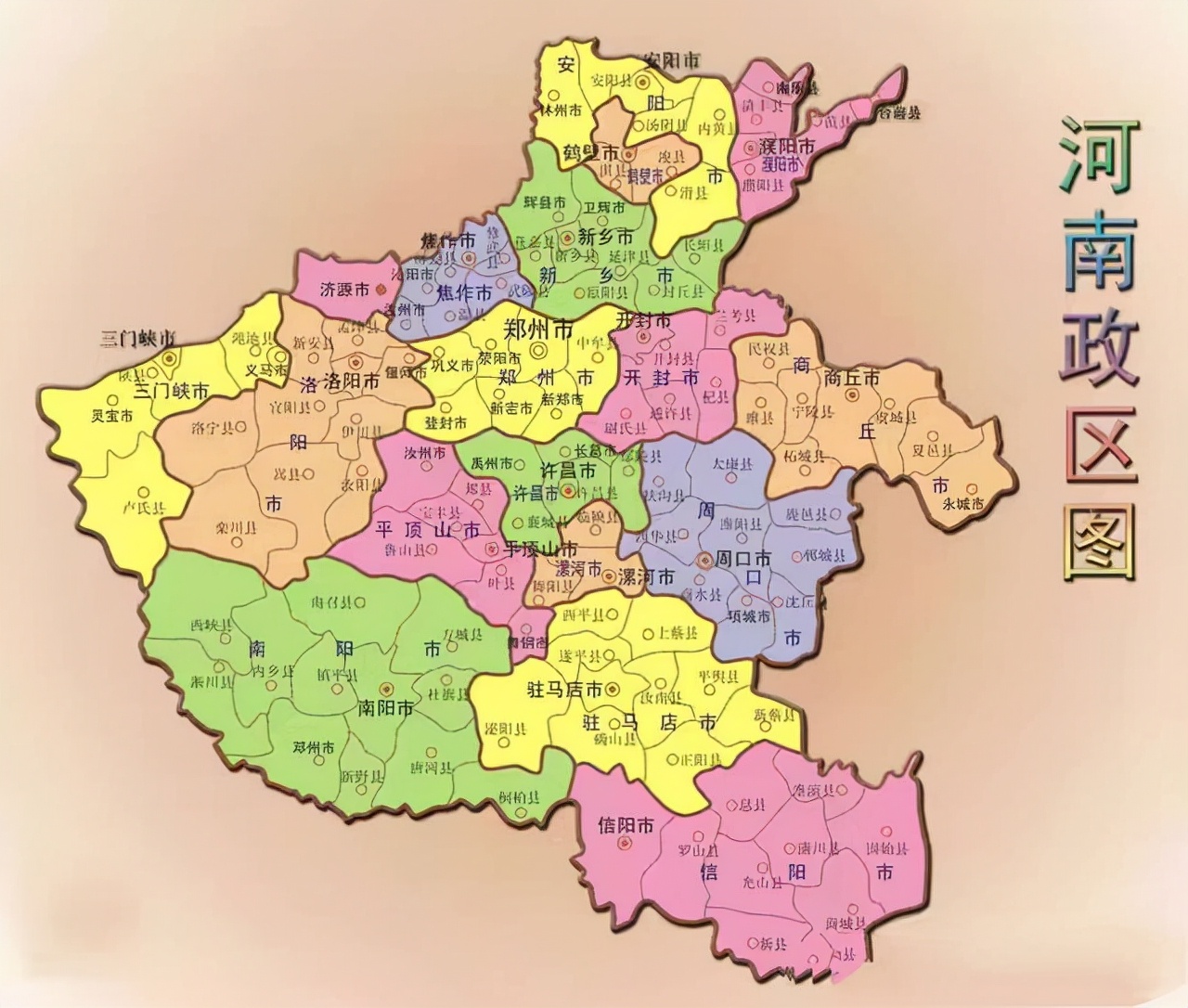 河南理工大学是焦作的骄傲，当地辖6县市，只有武陟县有高校