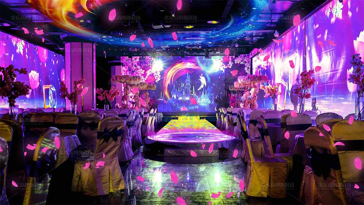 福建打造全息投影宴会厅酒店,600平米5d全息宴会厅投资大概多少