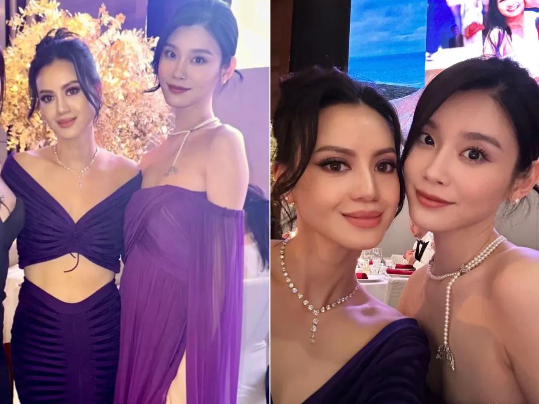 郭晶晶张曼玉合影,郭晶晶巩俐同框穿搭