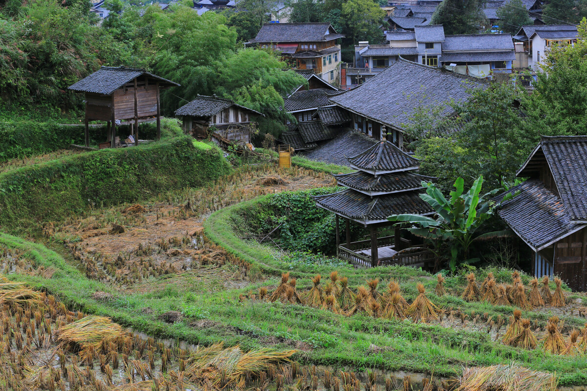 贵州农村奇特的建筑,贵州奇葩的村