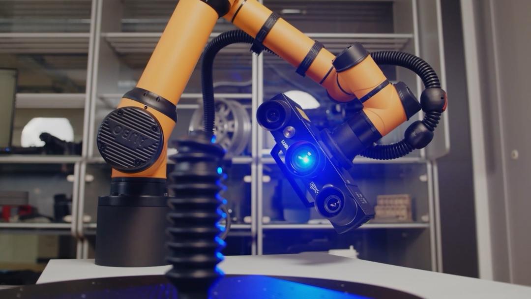 蔡司三维扫描仪扫描头骨,蔡司gom三维扫描仪