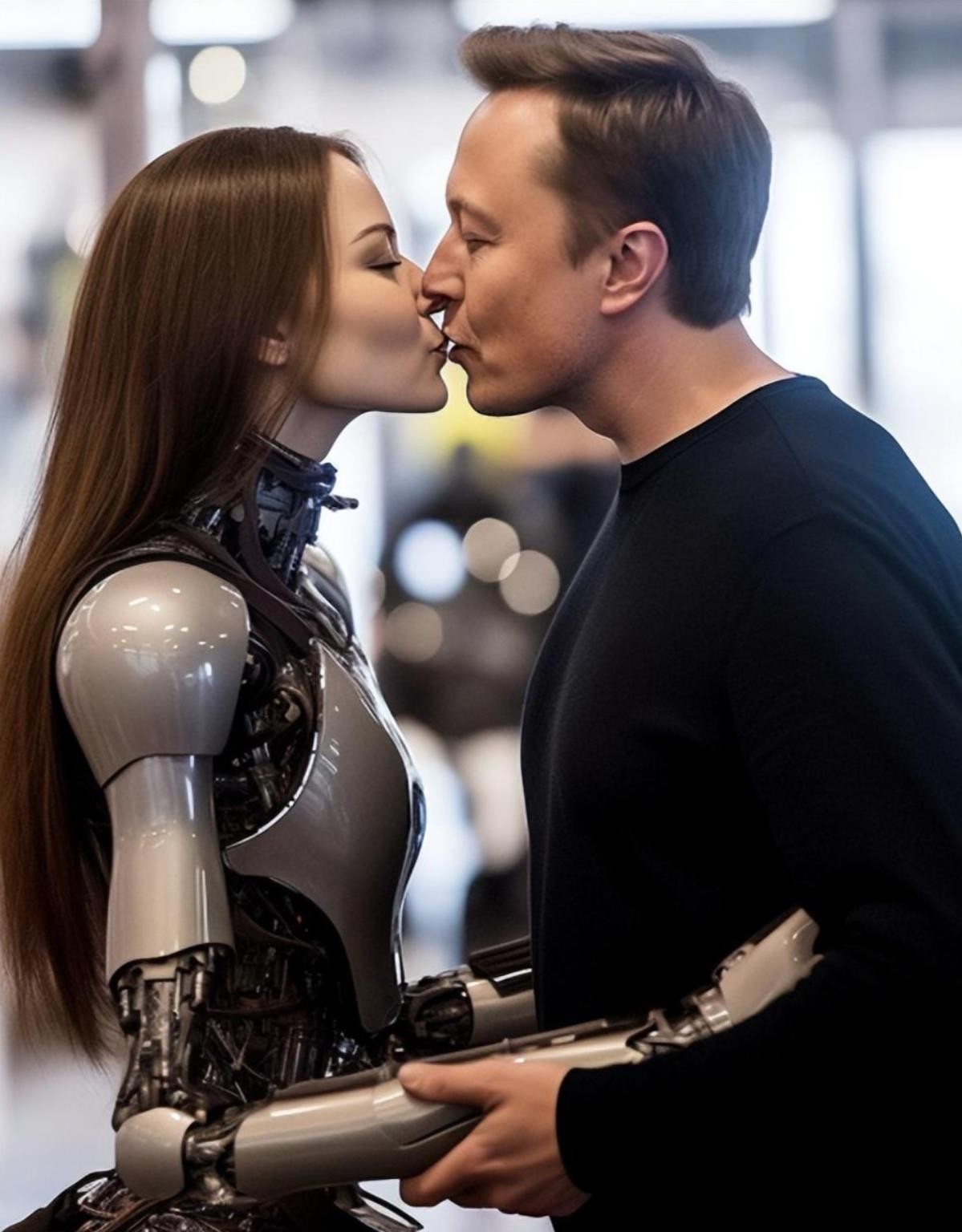 马斯克ai女性机器人,马斯克ai全智能女机器人