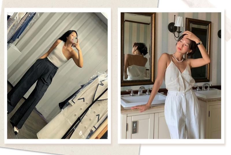 通勤裤子穿搭秋冬,夏季裤子通勤穿搭推荐