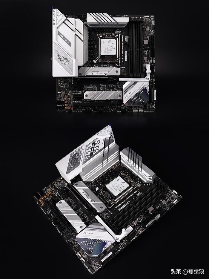 代码36KROGB760-GTUF4070TI，简约黑白调AKLLAA6MMATX机箱装机秀