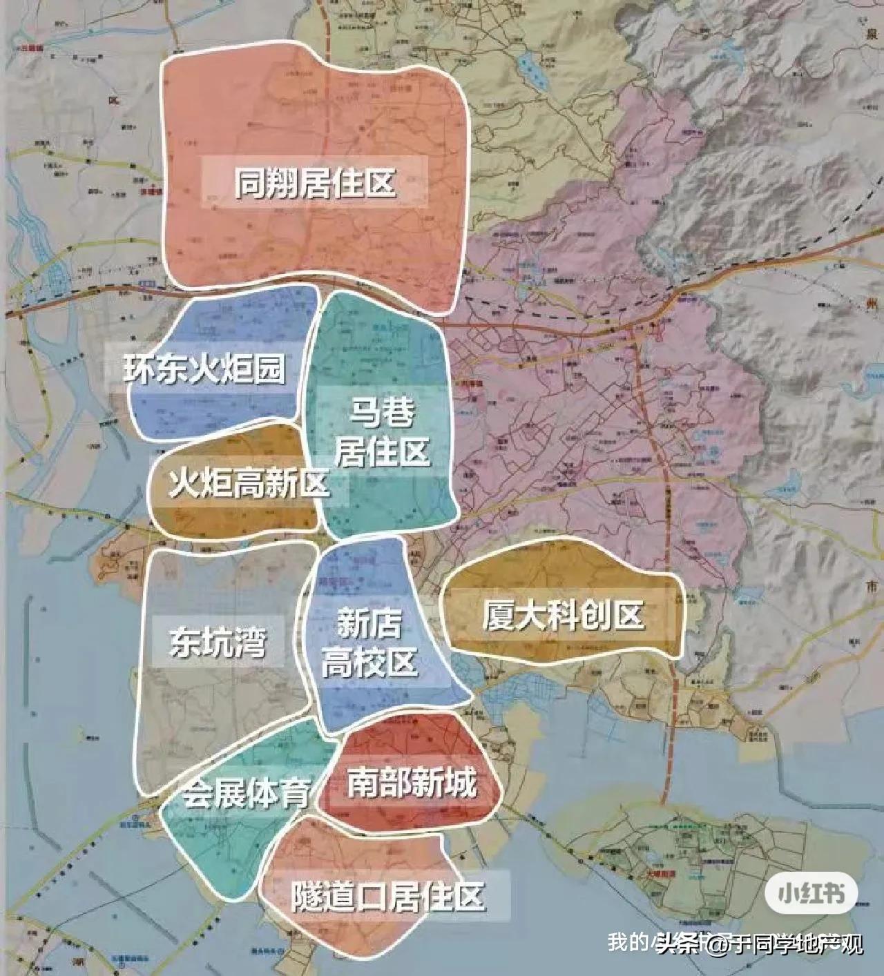 翔安各个板块分析,厦门市翔安区各板块价格
