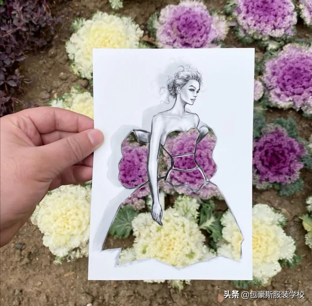 国际时尚插画师插画作品欣赏图文,创意插画古埃及