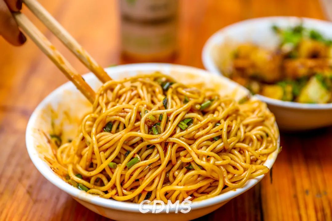 成都分量超大的凉面,成都凉面店