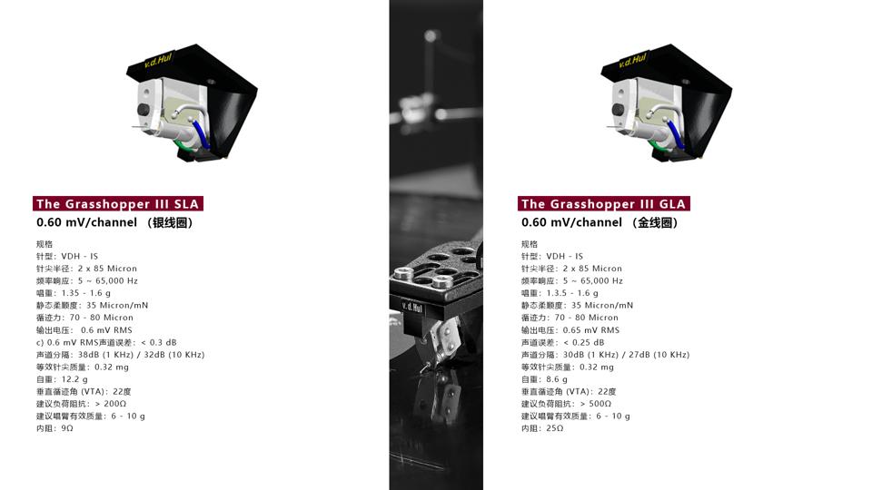 荷兰范登豪VandenHul线材、音响器材、唱头数据参数目录大全