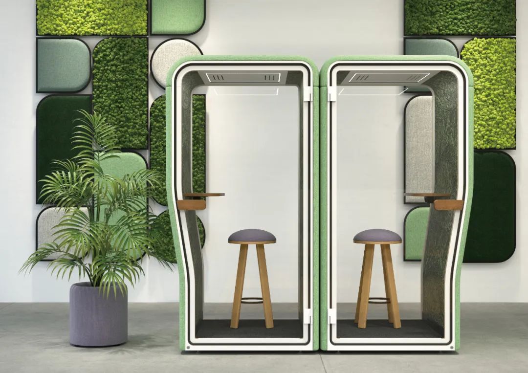 藏在写字楼里面的工作室,智慧办公工作站